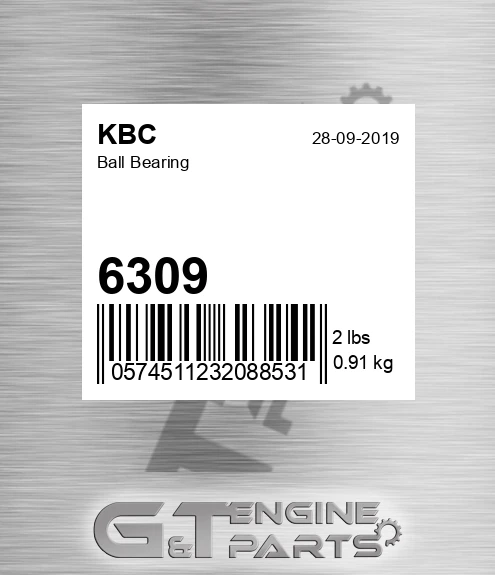 6309 Ball Bearing