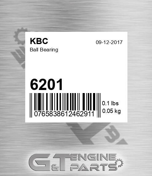 6201 Ball Bearing