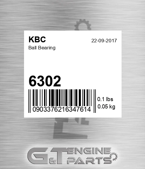 6302 Ball Bearing