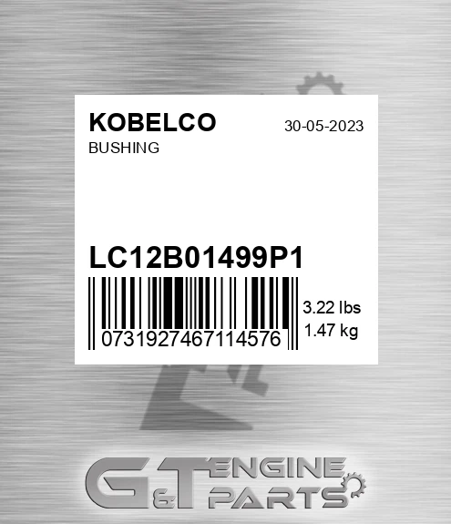 LC12B01499P1 Bushing for KOBELCO