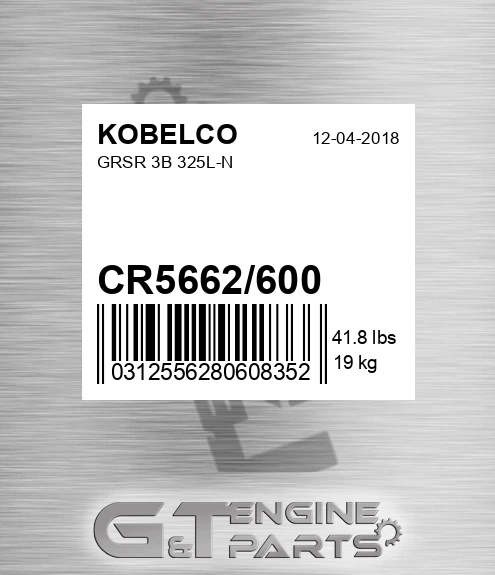CR5662/600 Grsr 3b 325l-n