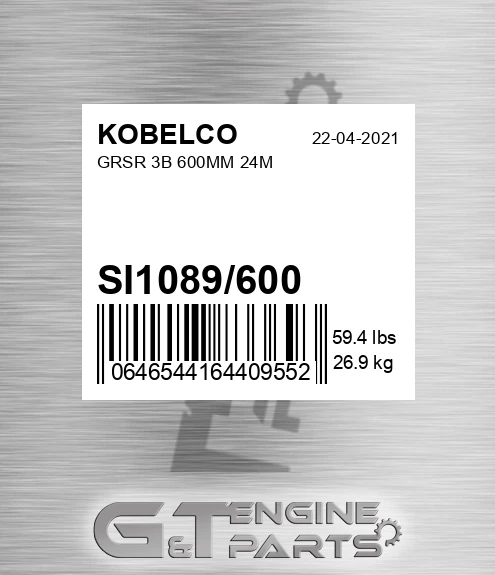 SI1089/600 Grsr 3b 600mm 24m