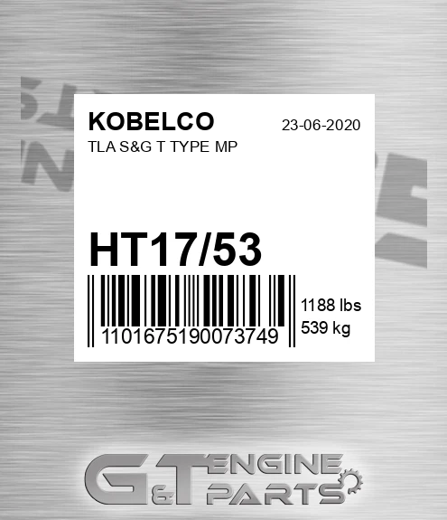 HT17/53 Tla S&g T Type Mp