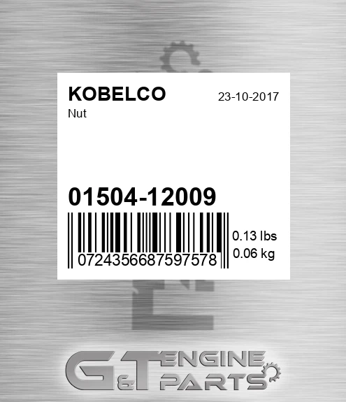 01504-12009 Nut