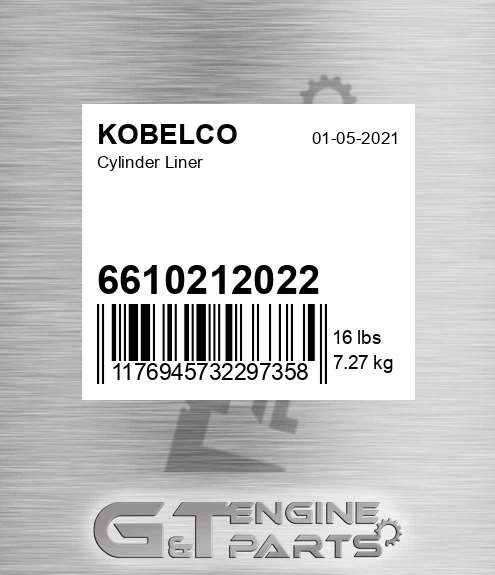 6610212022 Cylinder Liner