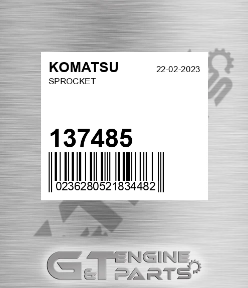 137485 Sprocket