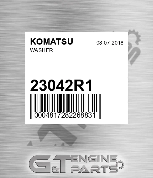 23042R1 Washer for KOMATSU