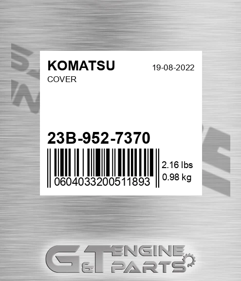 23B-952-7370 Cover