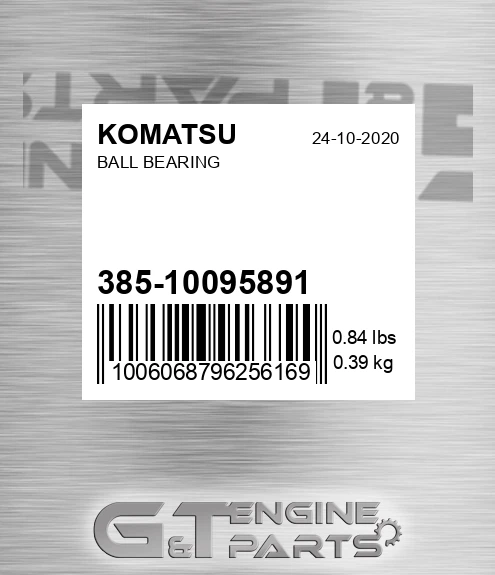 38510095891 Ball Bearing for KOMATSU