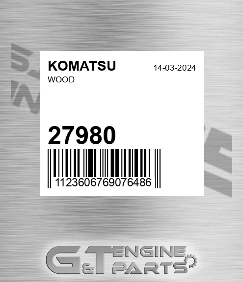 27980 Wood for KOMATSU
