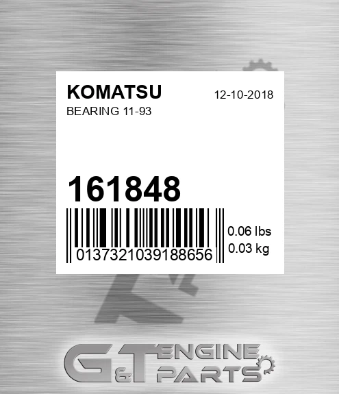 161848 Bearing 11-93