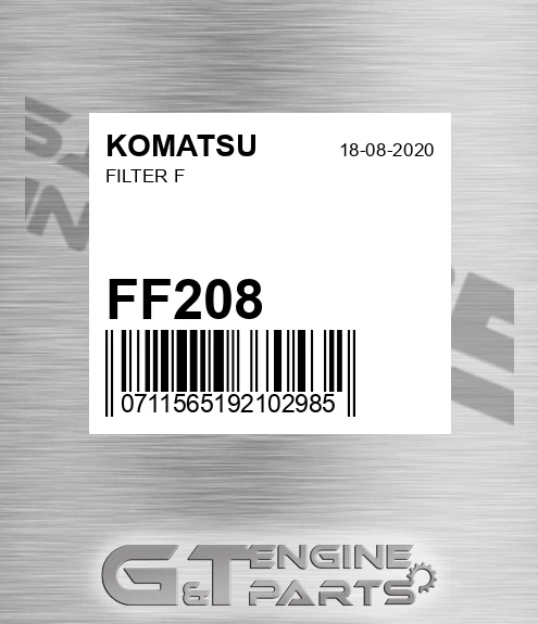FF208 Filter F