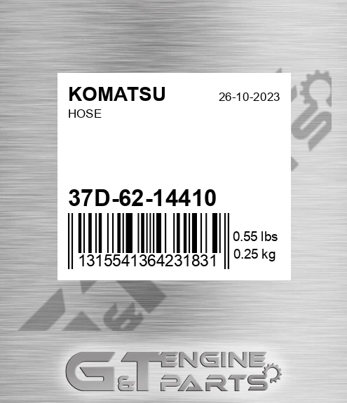 37D-62-14410 Hose for KOMATSU