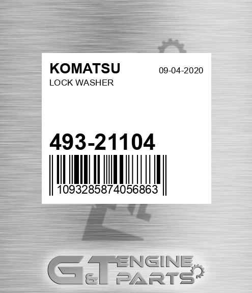 493-21104 Lock Washer