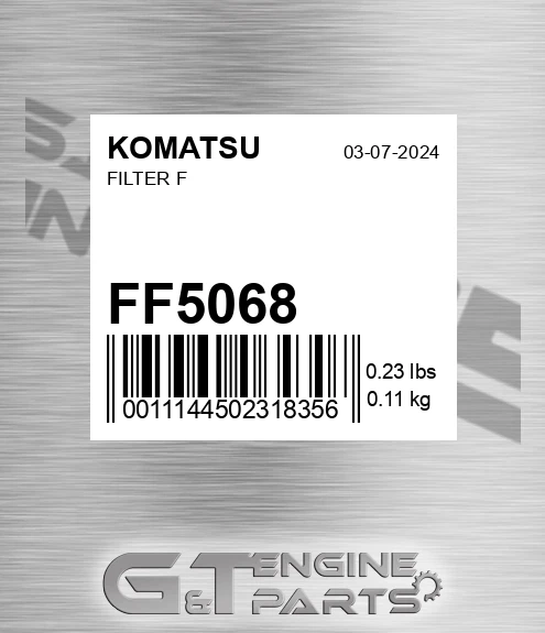 FF5068 Filter F