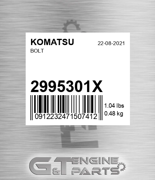 2995301X Bolt