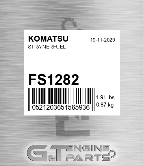 FS1282 Strainerfuel