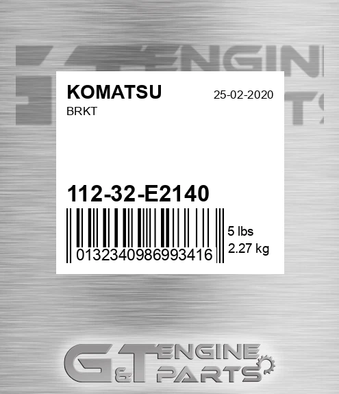 112-32-E2140 Brkt for KOMATSU