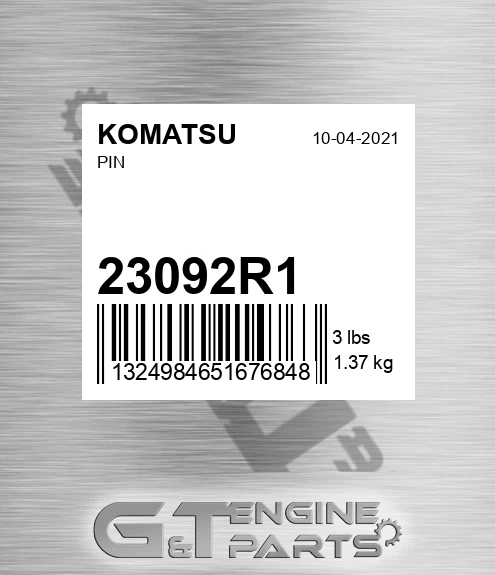 23092R1 Pin