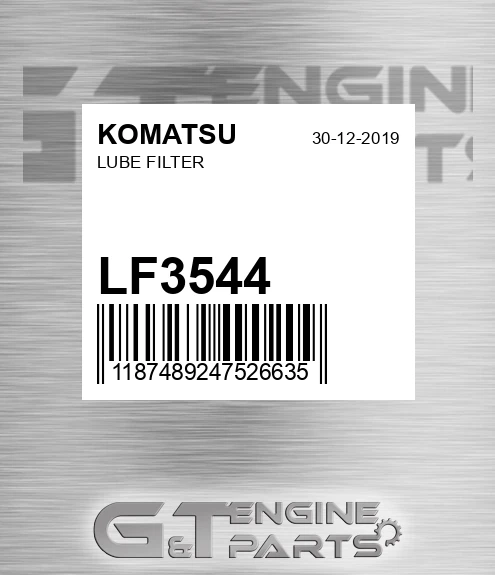 LF3544 Lube Filter