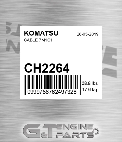 CH2264 Cable 7m1c1 for KOMATSU