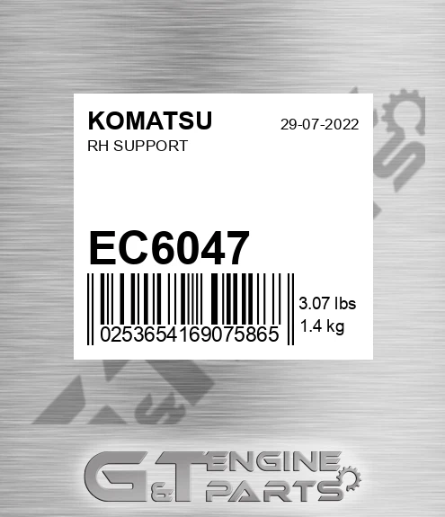 EC6047 Rh Support