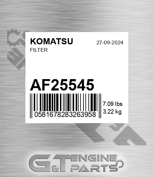 AF25545 Filter