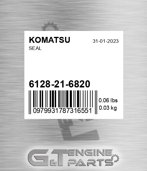 6128-21-6820 Seal