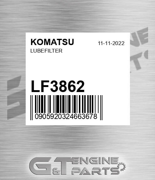 LF3862 Lubefilter