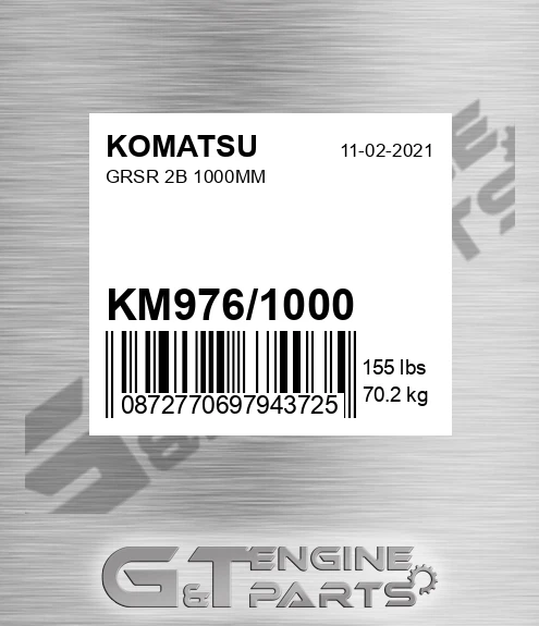 KM976/1000 Grsr 2b 1000mm