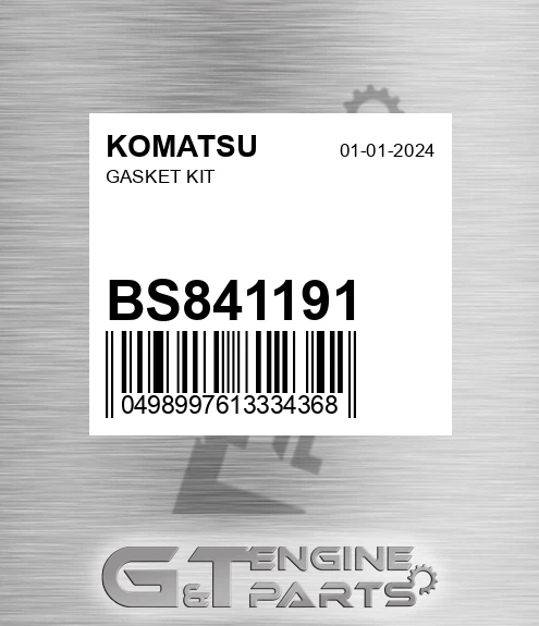 BS841191 Gasket Kit