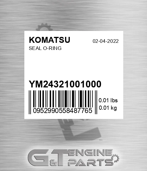 YM24321001000 Seal O-ring