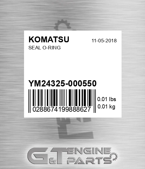 YM24325000550 Seal O-ring
