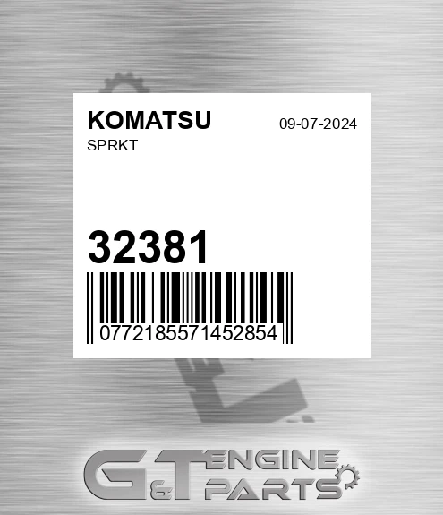 32381 Sprkt