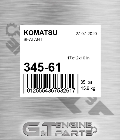 345-61 Sealant for KOMATSU
