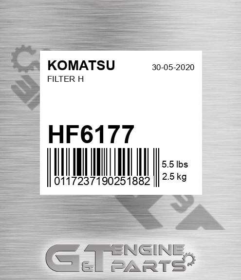 HF6177 KOMATSU Filter H