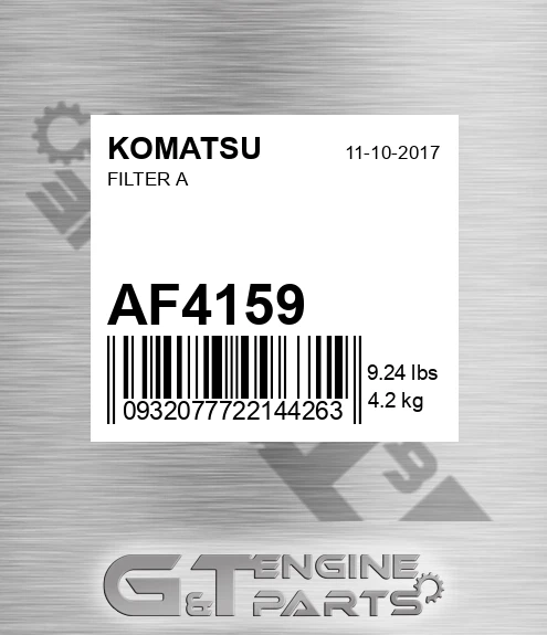 AF4159 Filter A