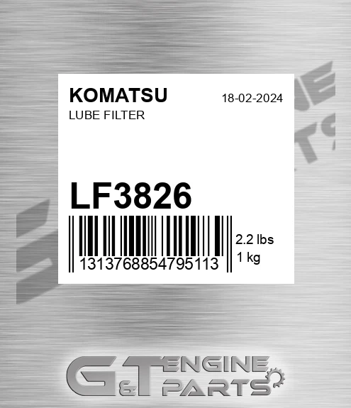 LF3826 Lube Filter