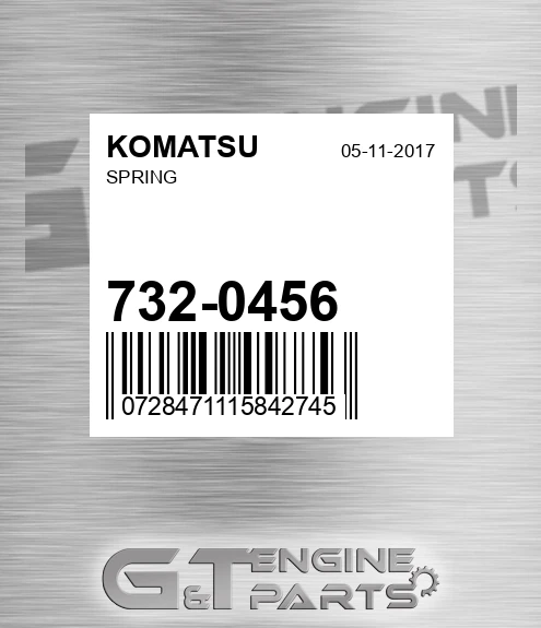 732-0456 Spring