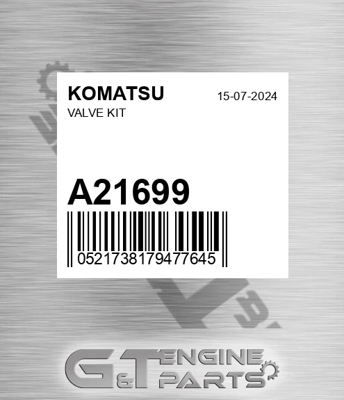A21699 Valve Kit