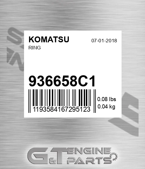 936658C1 Ring for KOMATSU