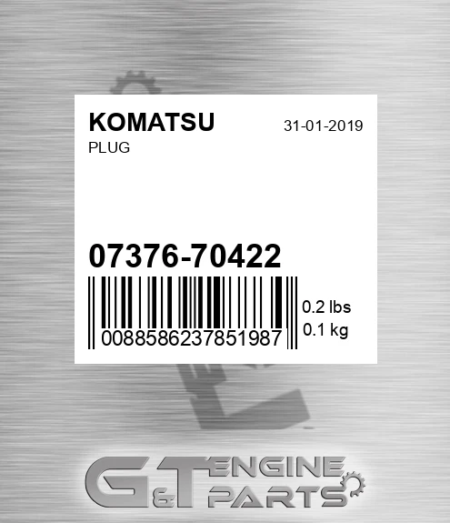 07376-70422 Plug