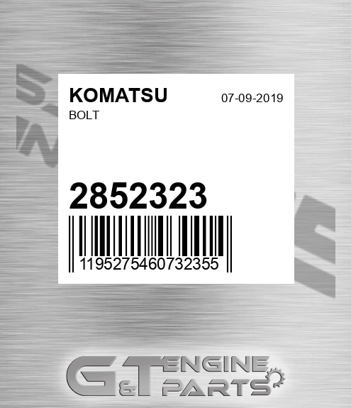 2852323 Bolt