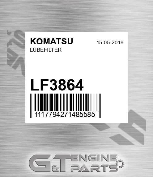 LF3864 Lubefilter