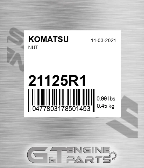 21125R1 Nut