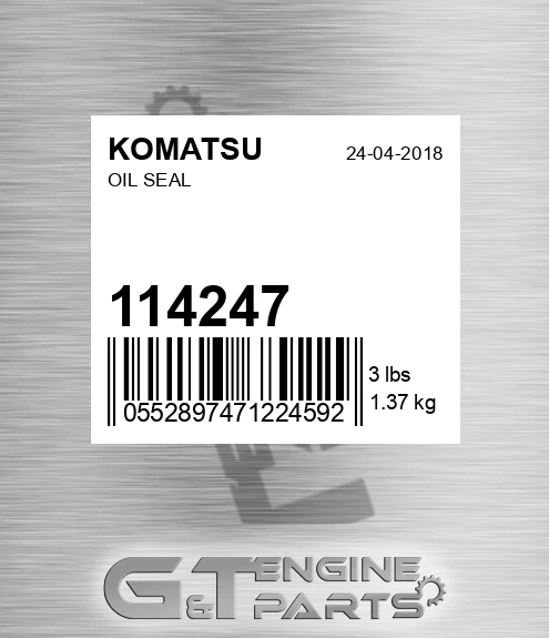 114247 Oil Seal