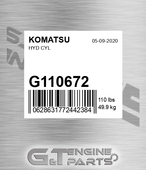G110672 Hyd Cyl