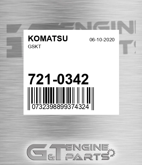 721-0342 Gskt for KOMATSU