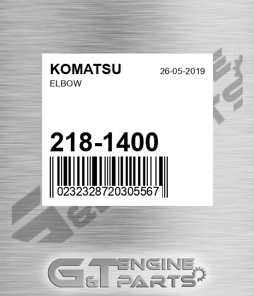 218-1400 Elbow for KOMATSU