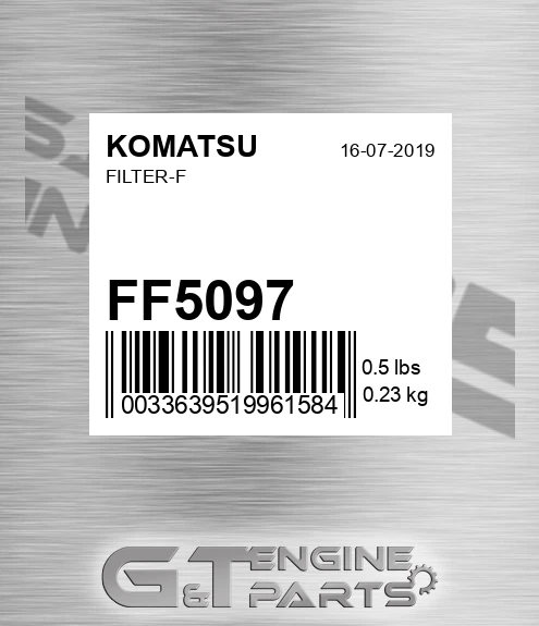 FF5097 Filter-f
